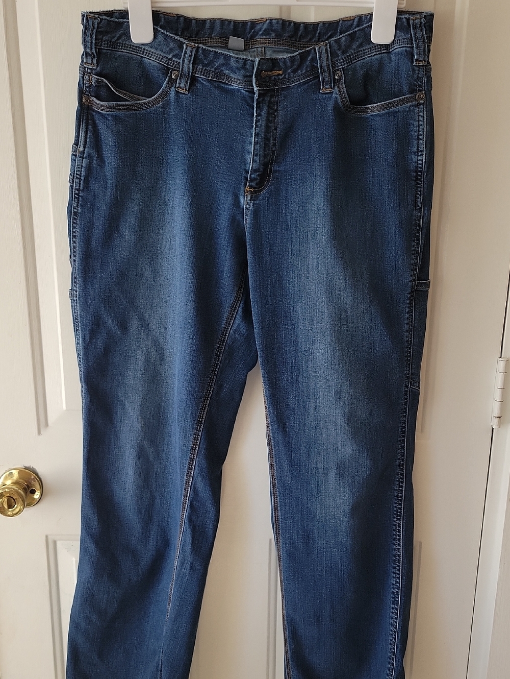 Women’s Boot Cut Jeans in Dark Blue